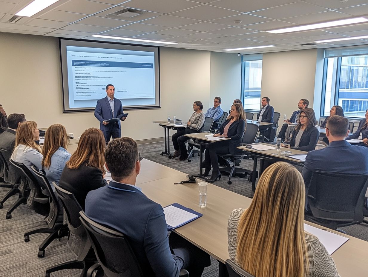 What are the best practices for cybersecurity training and online courses for employees in Greensboro Company?