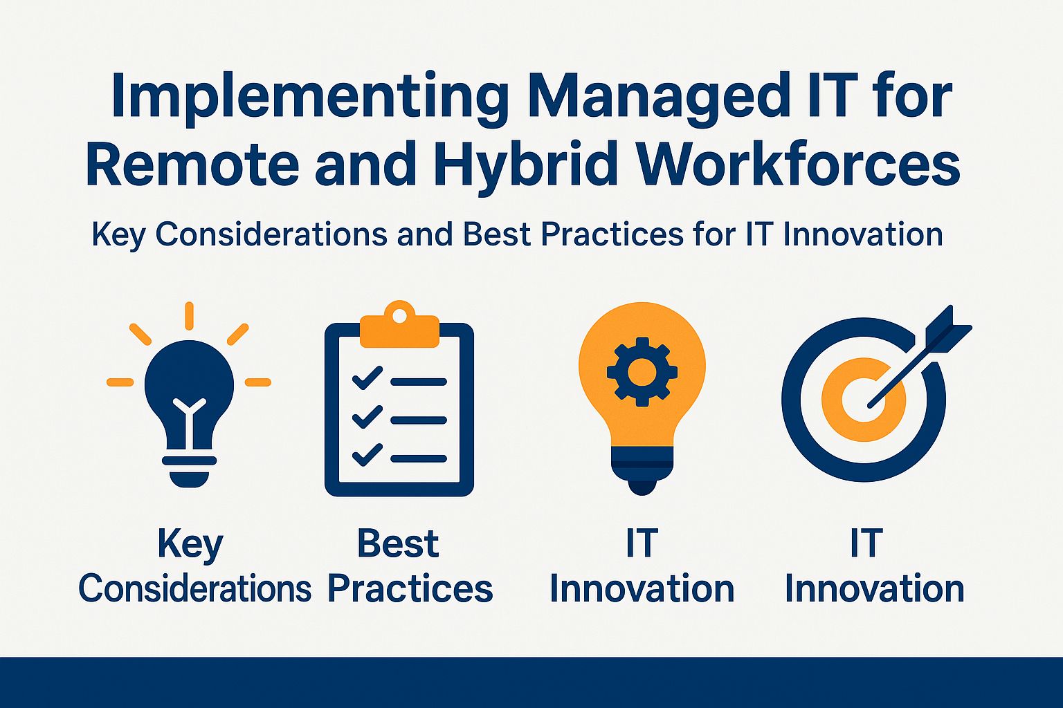 Implementing Managed IT for Remote and Hybrid Workforces