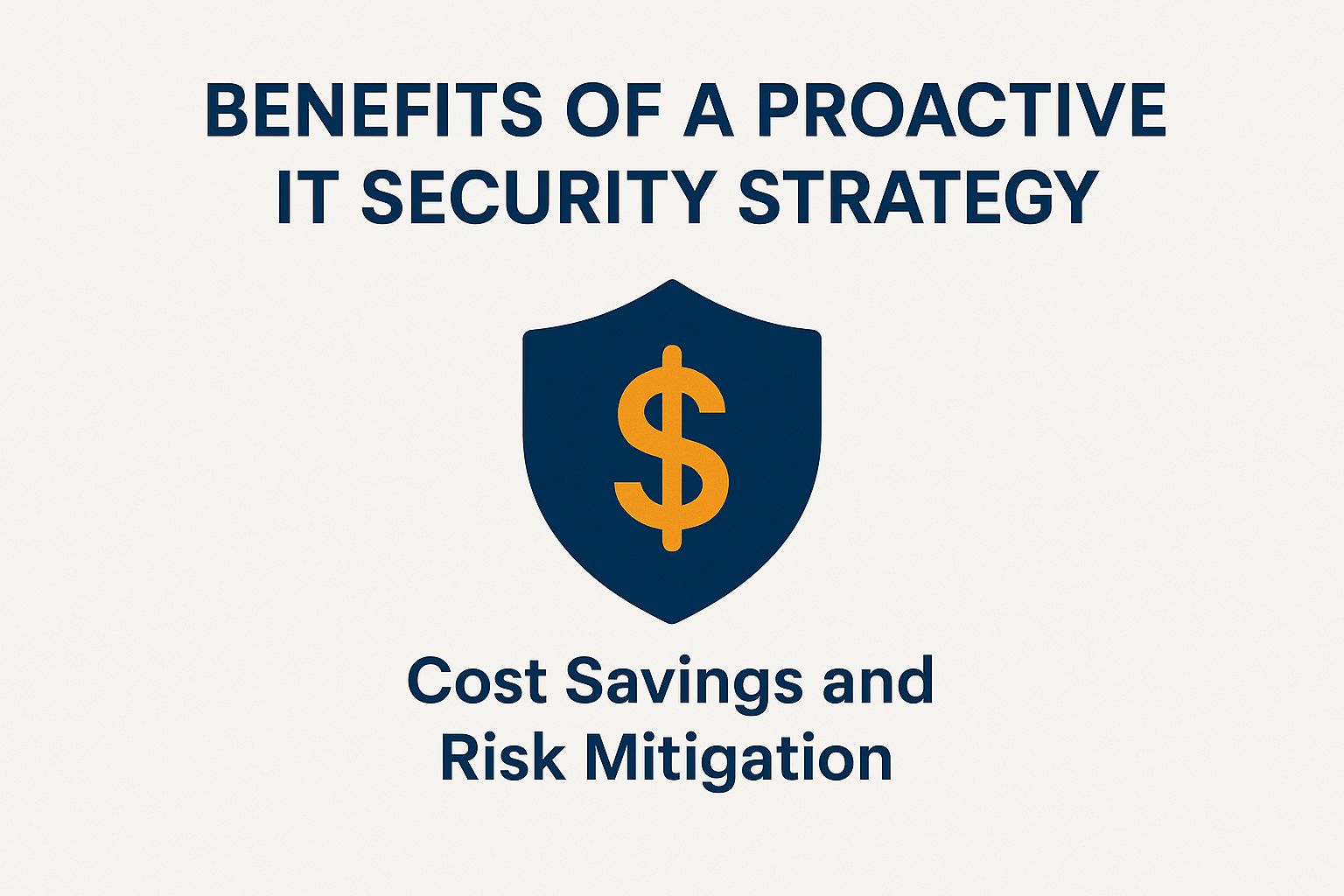 Benefits of a Proactive IT Security Strategy