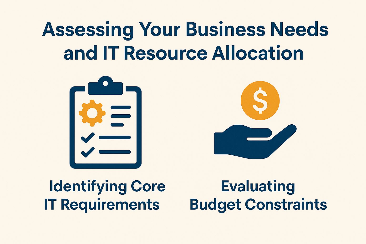Assessing Your Business Needs and IT resource allocation