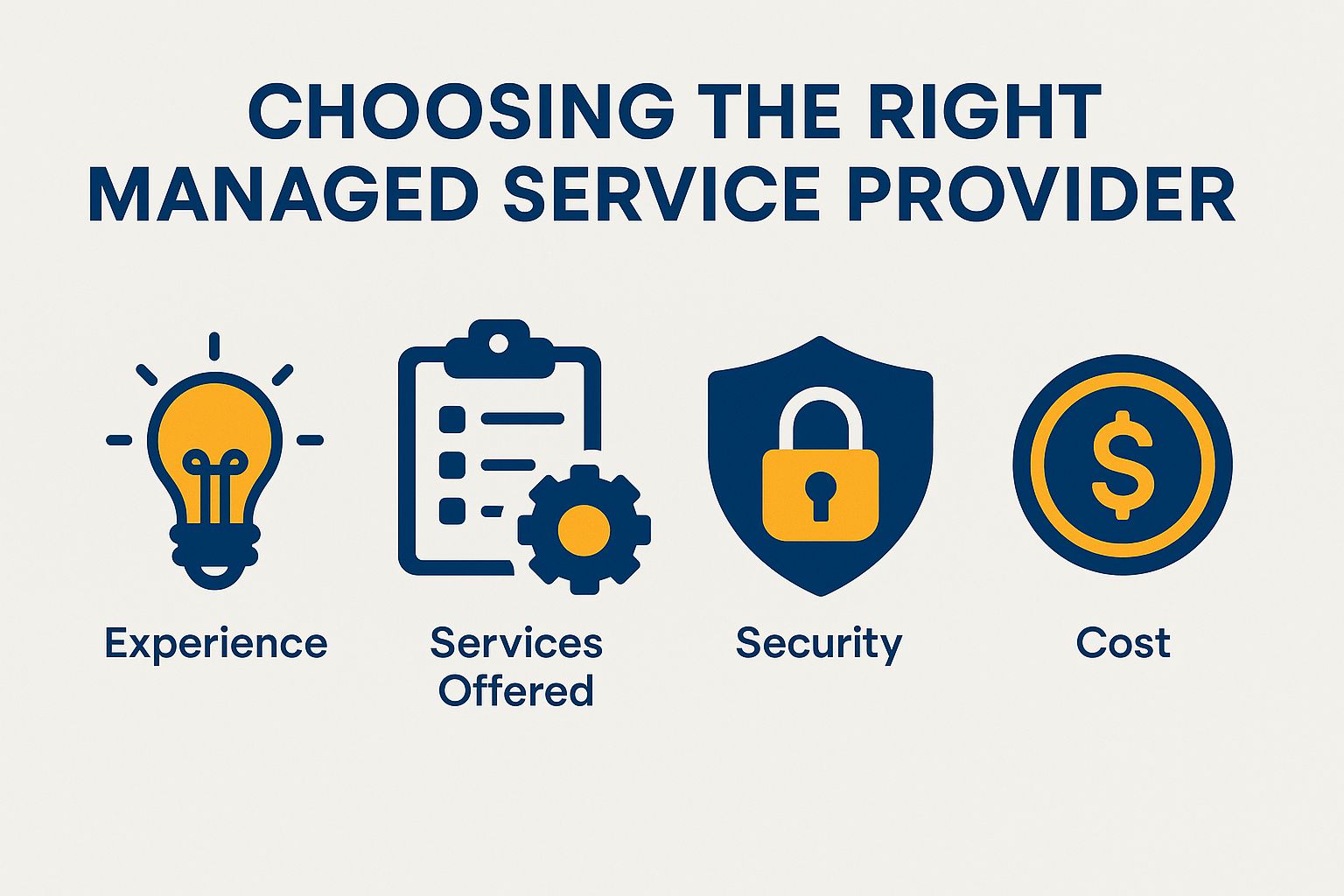 Choosing the Right Managed Service Provider